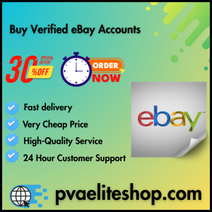 Buy Verified eBay Accounts