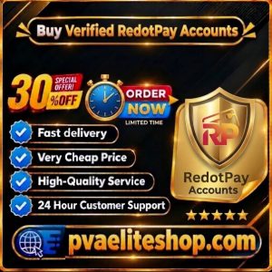 Buy Verified RedotPay Accounts